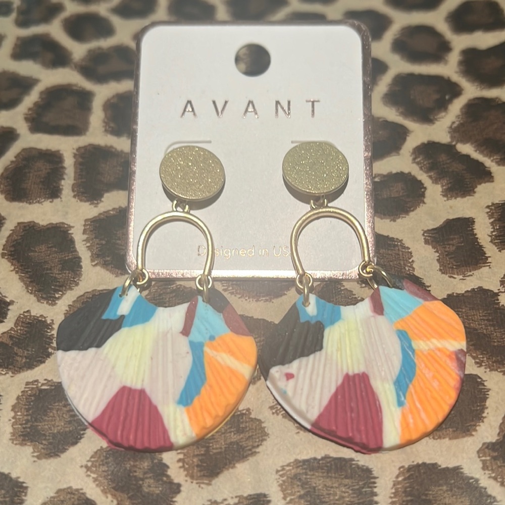 Kyla Mixed Print Earrings